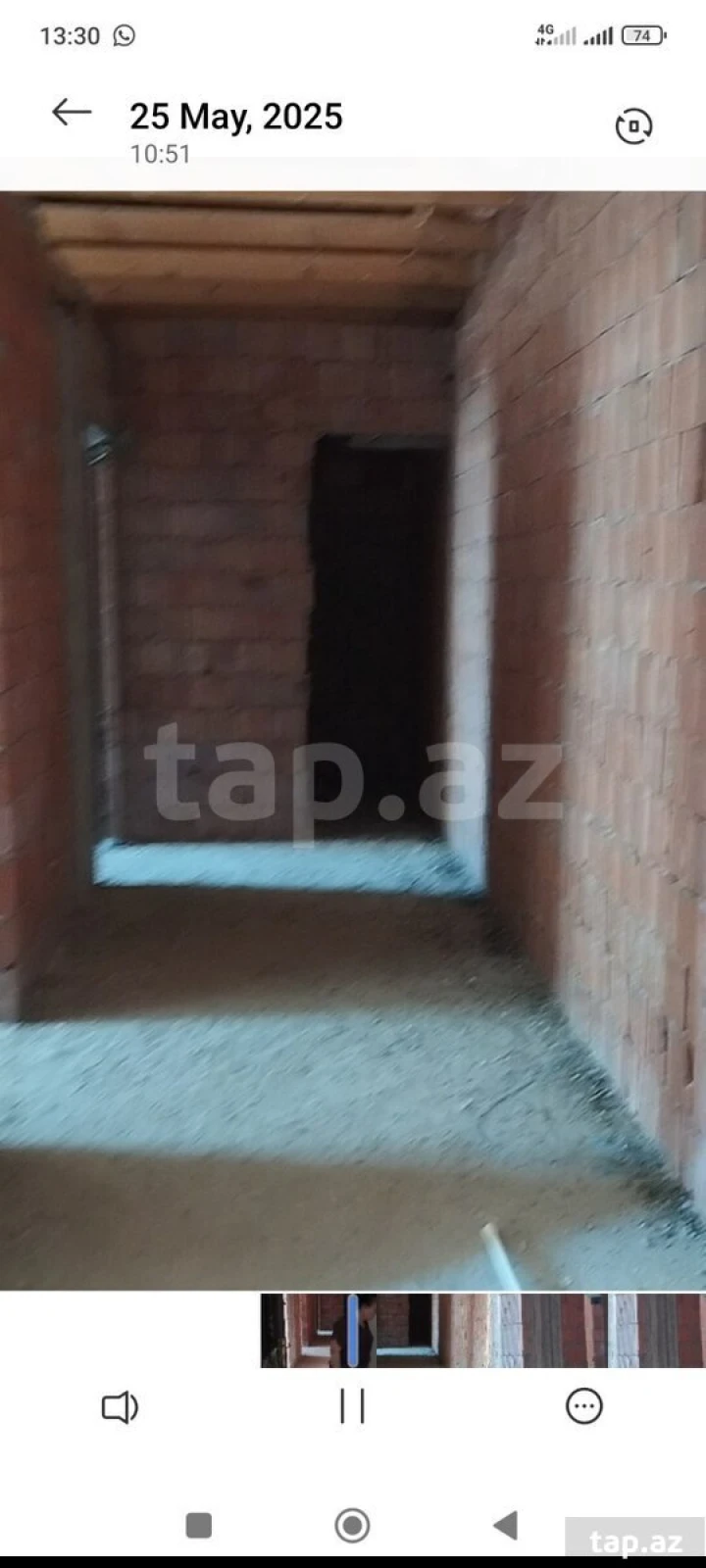 Satılır 3 otaqlı yeni tikili 83 m²