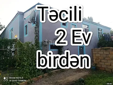 Satılır 7 otaqlı həyət evi 35 m² — Şabran 7 otaq 35.00 m²