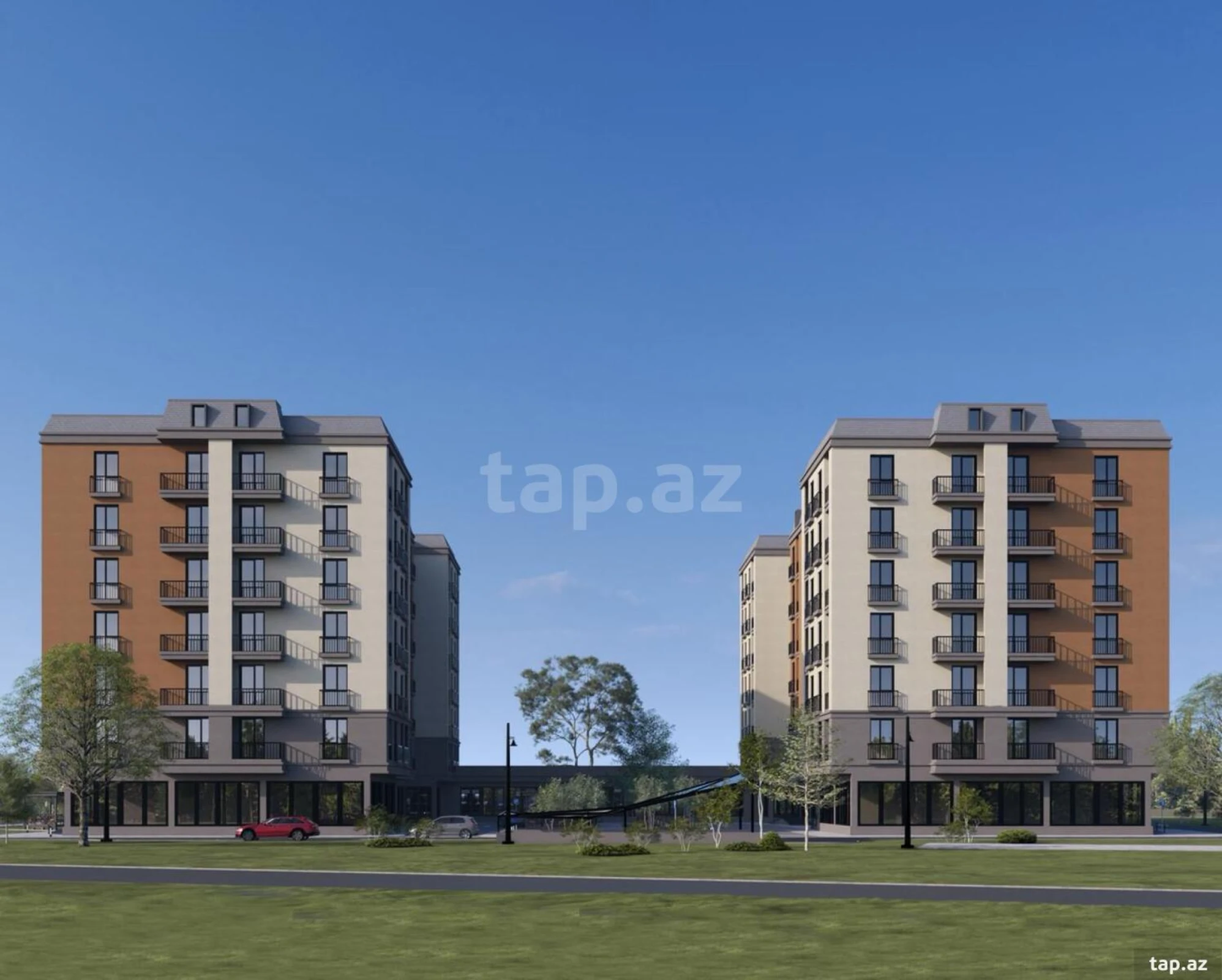 Satılır 1 otaqlı mənzil 61 m²