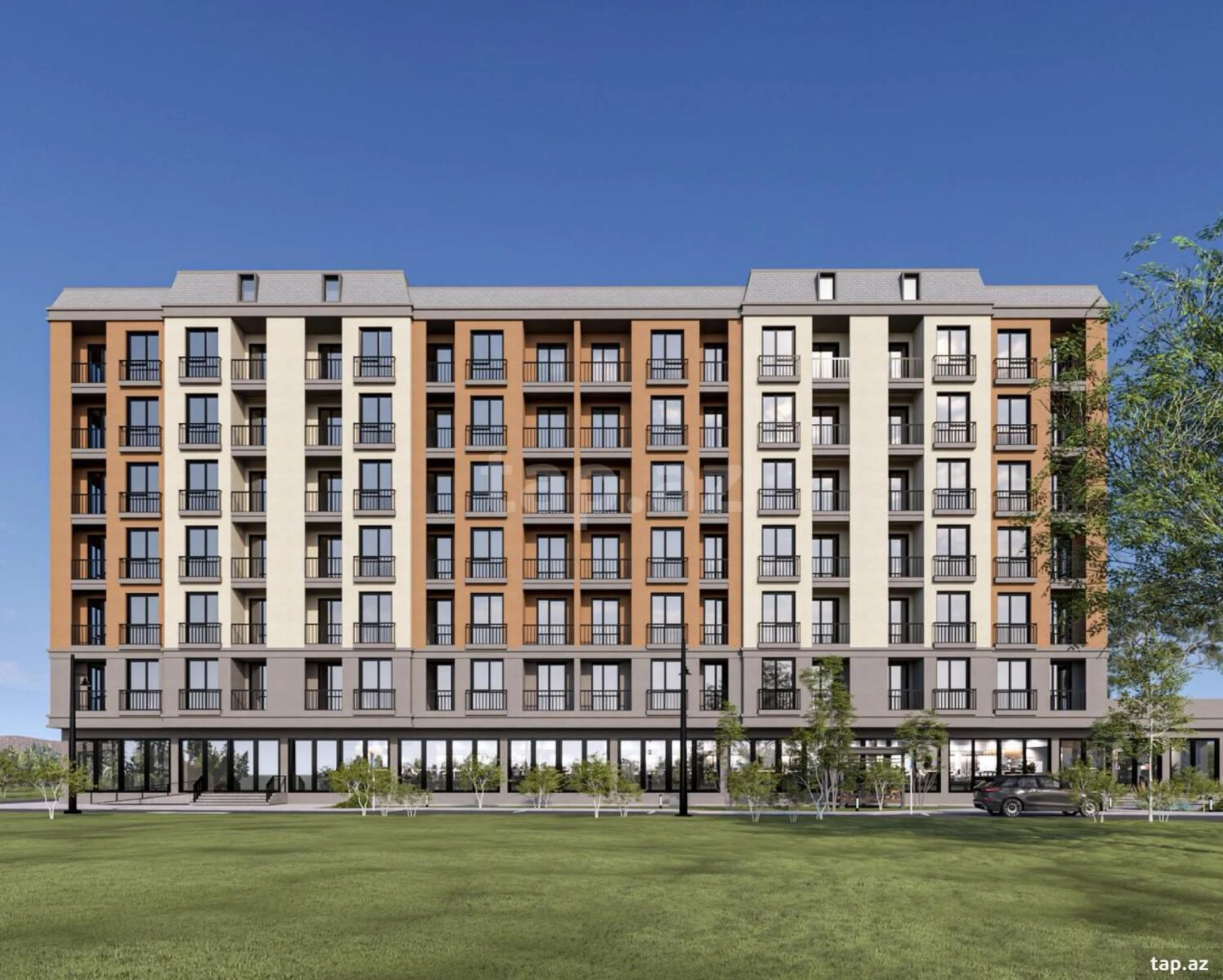 Satılır 1 otaqlı mənzil 61 m²