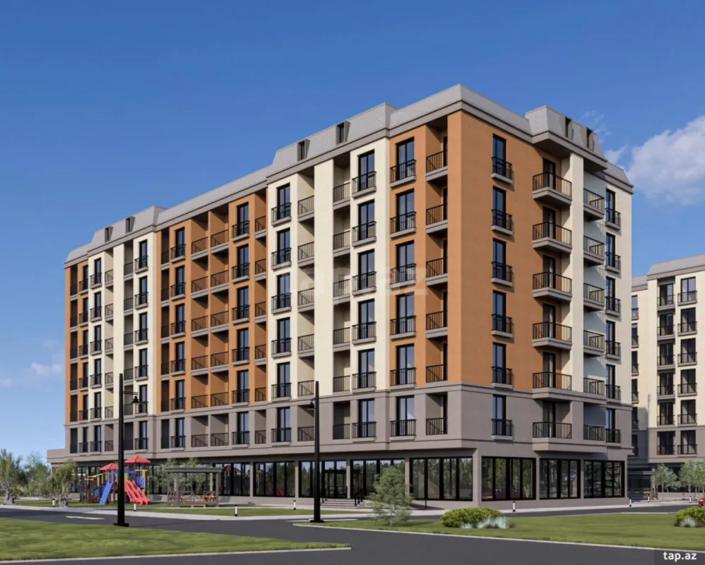 Satılır 1 otaqlı mənzil 61 m²