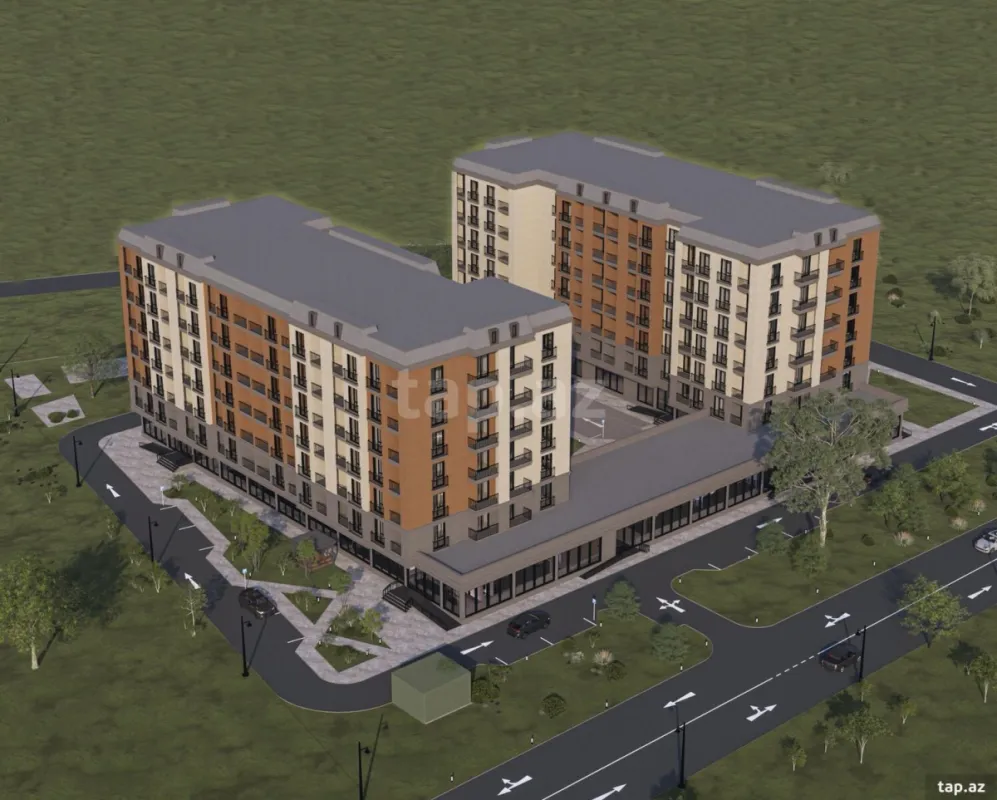 Satılır 1 otaqlı mənzil 61 m²