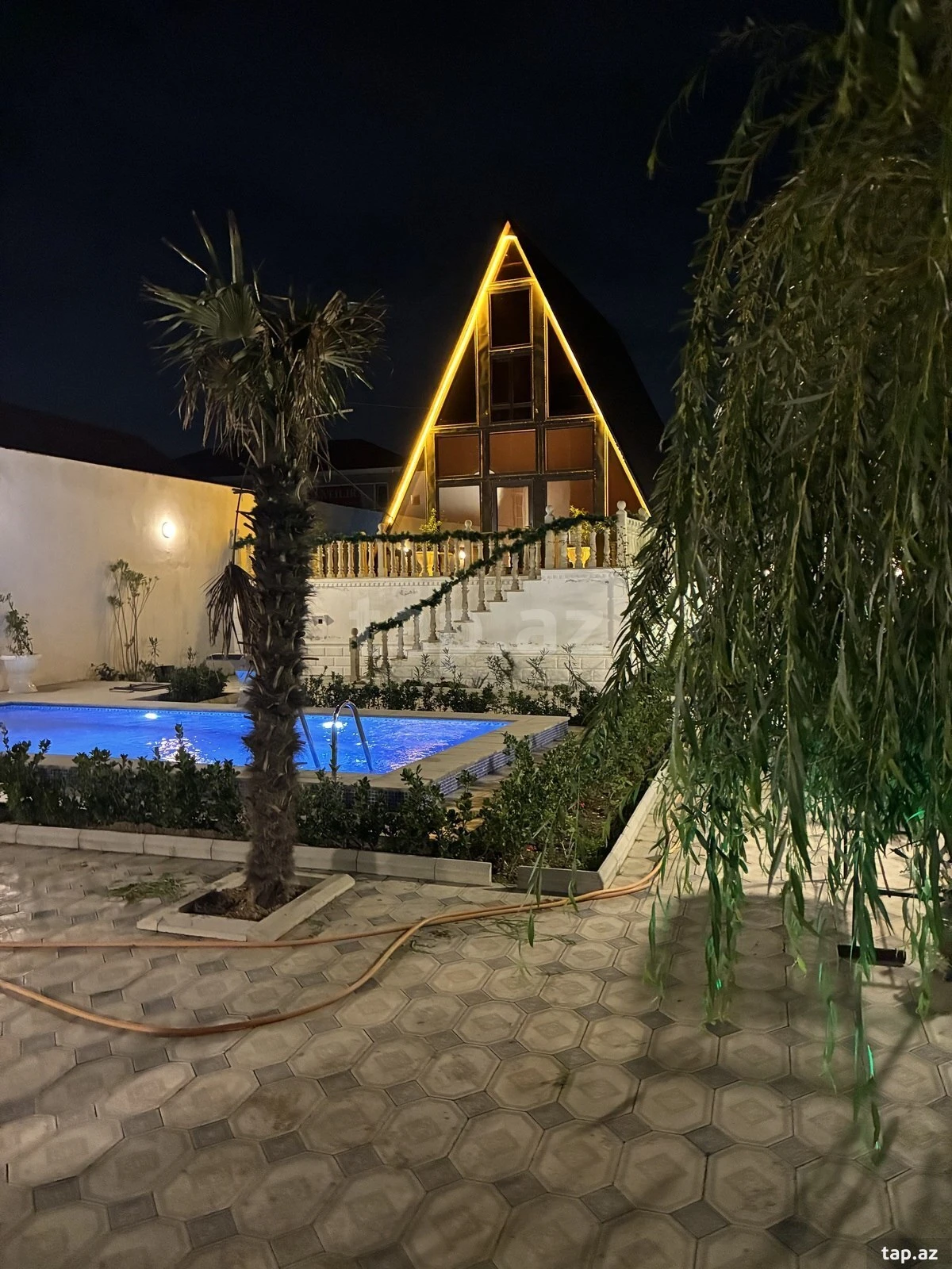 Kirayə verilir 3 otaqlı həyət evi