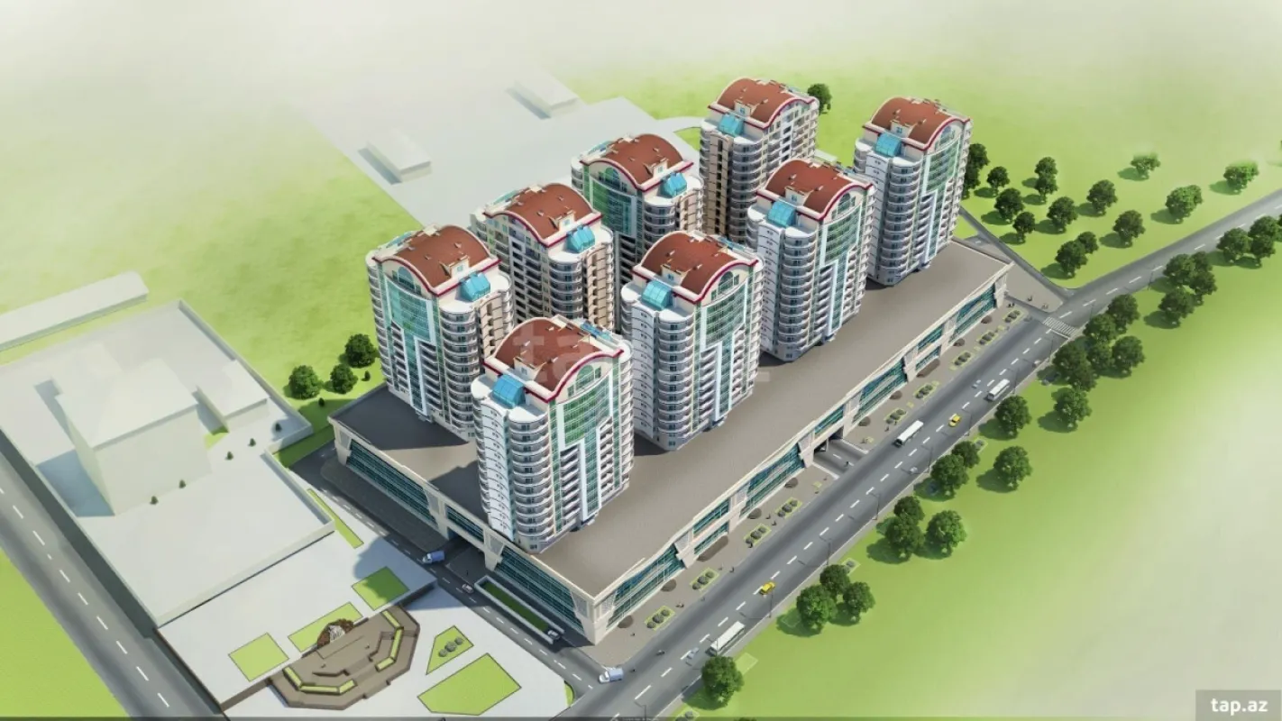 Satılır 2 otaqlı yeni tikili 78 m²