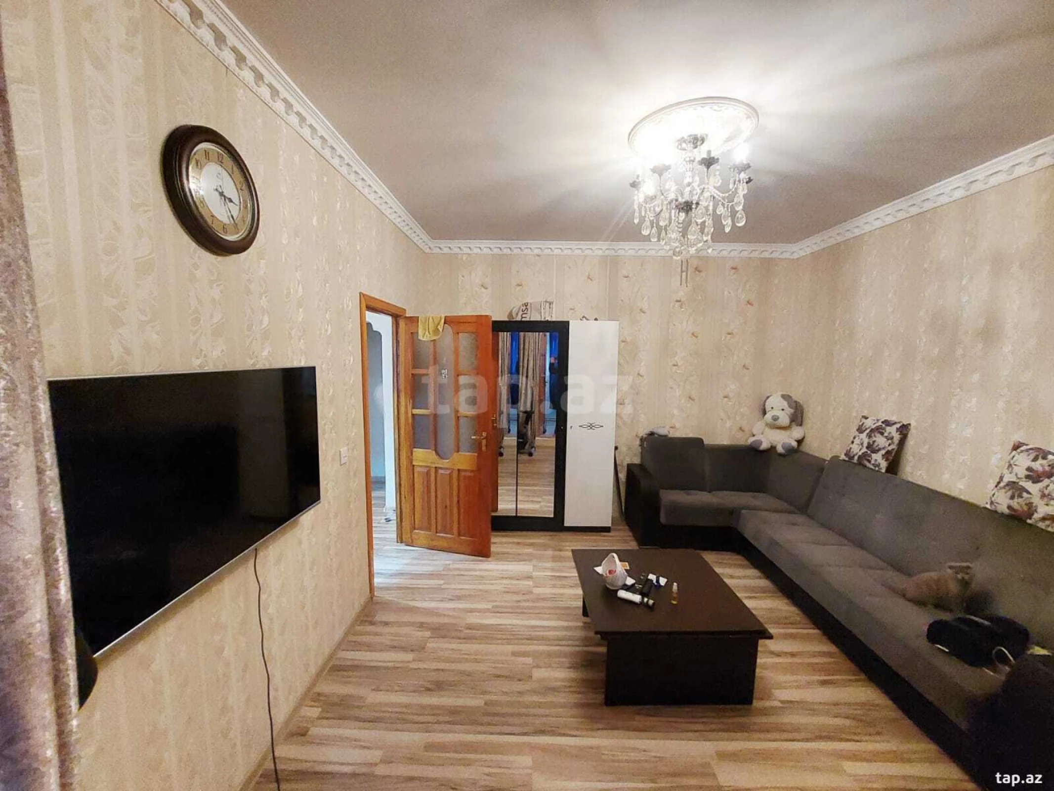 Satılır 2 otaqlı mənzil 58 m²