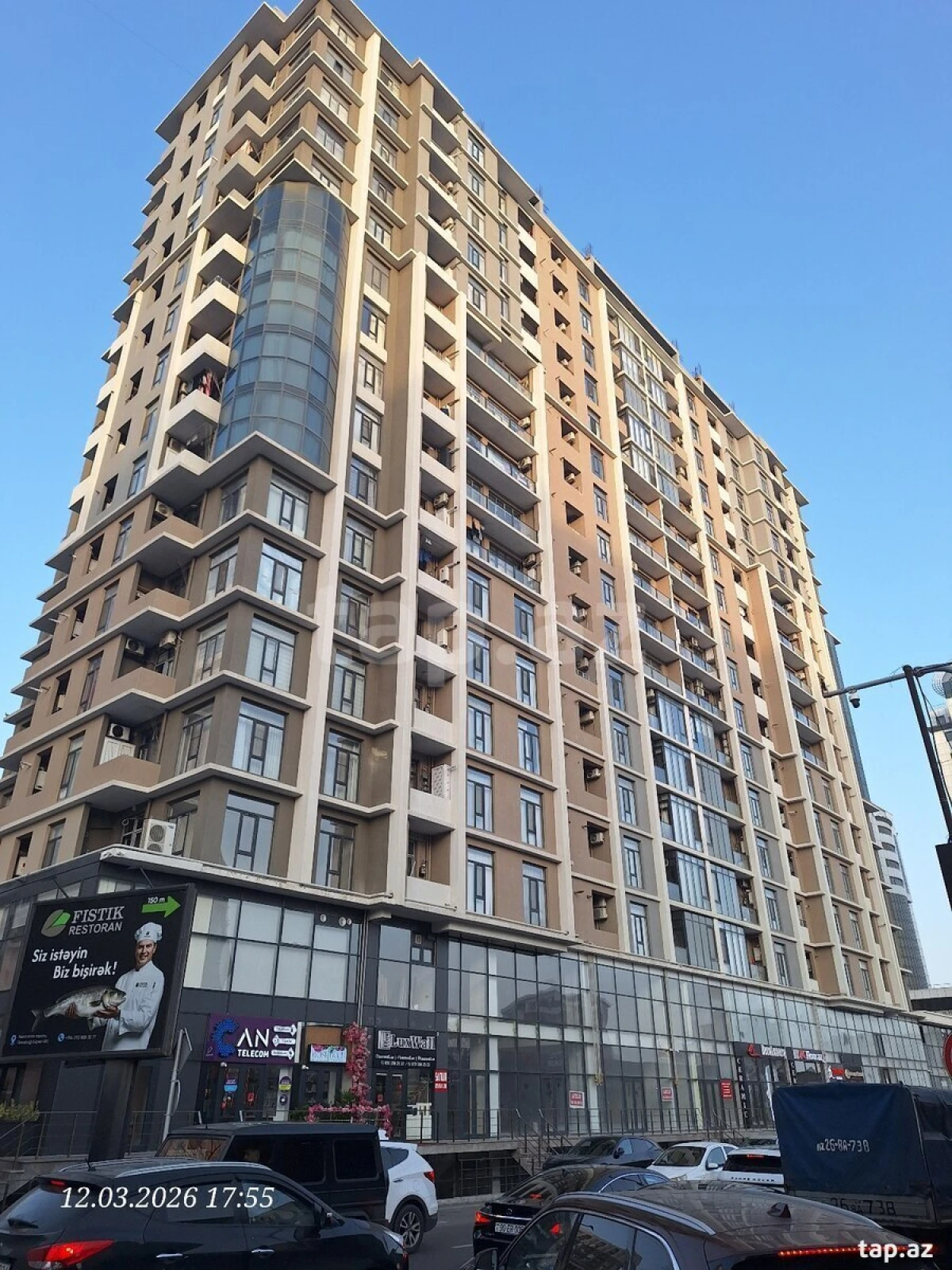 Satılır 2 otaqlı yeni tikili 54 m²