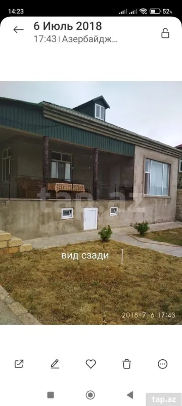 Kirayə verilir 4 otaqlı həyət evi