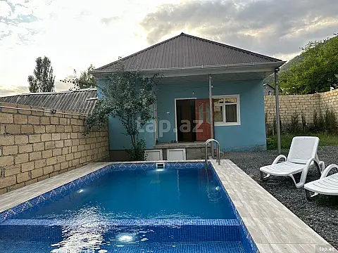 Satılır 3 otaqlı həyət evi — Qəbələ 3 otaq