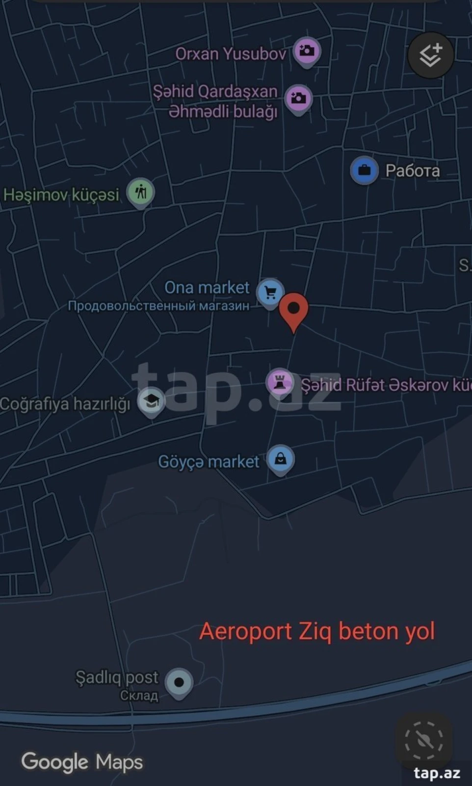 Satılır torpaq sahəsi