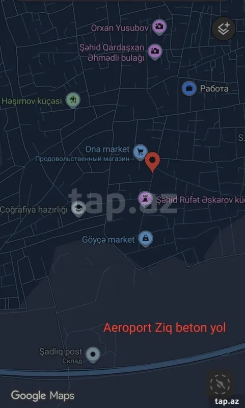 Satılır torpaq sahəsi