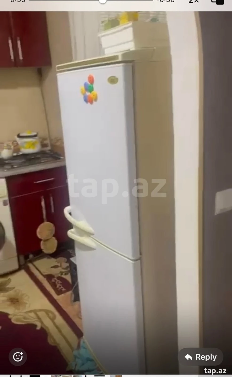 Kirayə verilir 2 otaqlı mənzil 75 m²