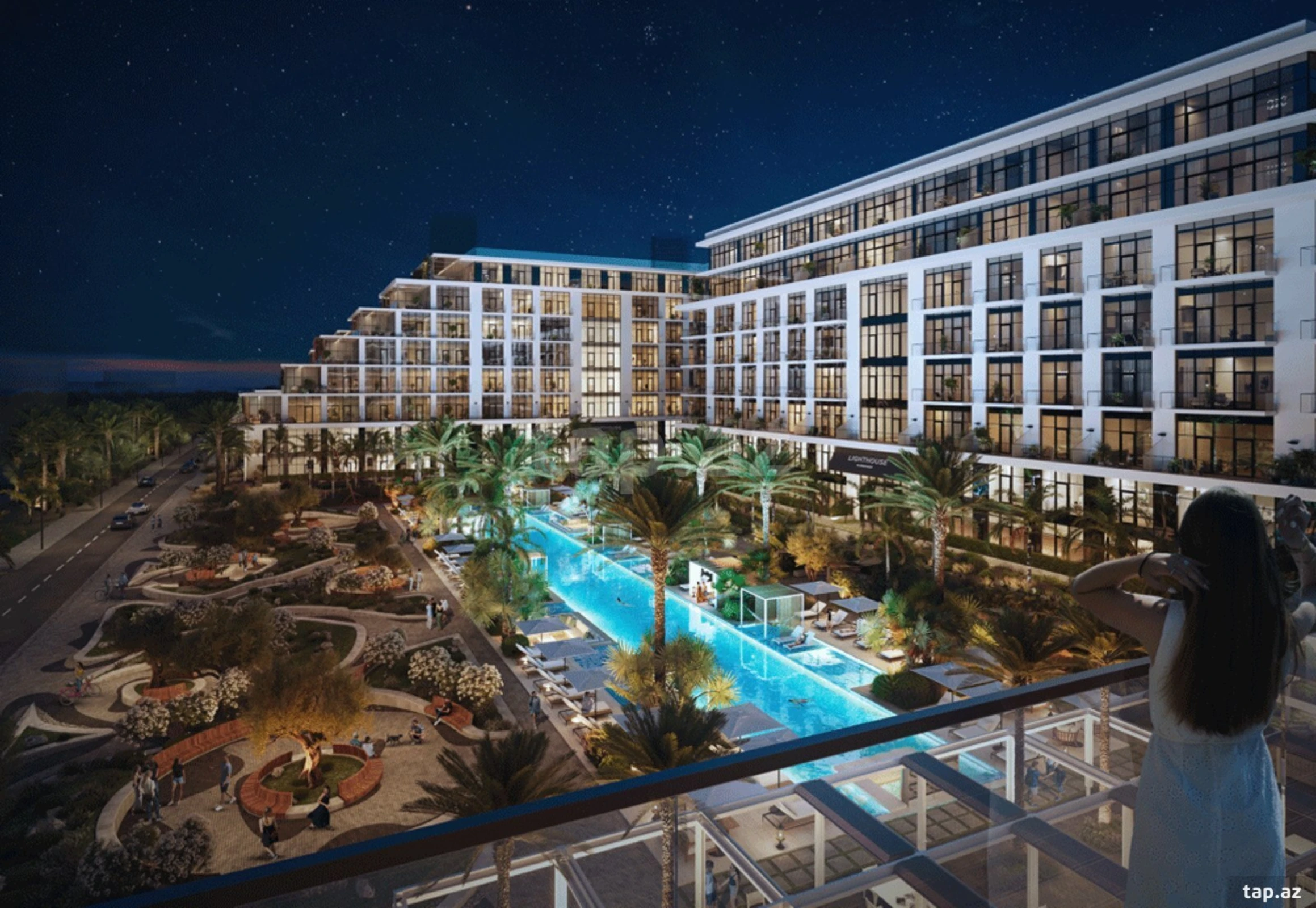 Satılır 1 otaqlı yeni tikili 46 m²