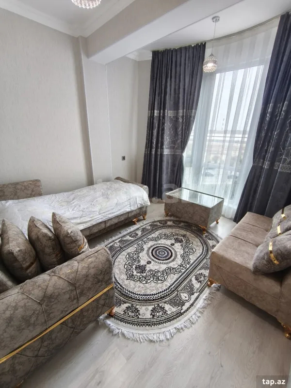 Kirayə verilir 1 otaqlı yeni tikili 40 m²