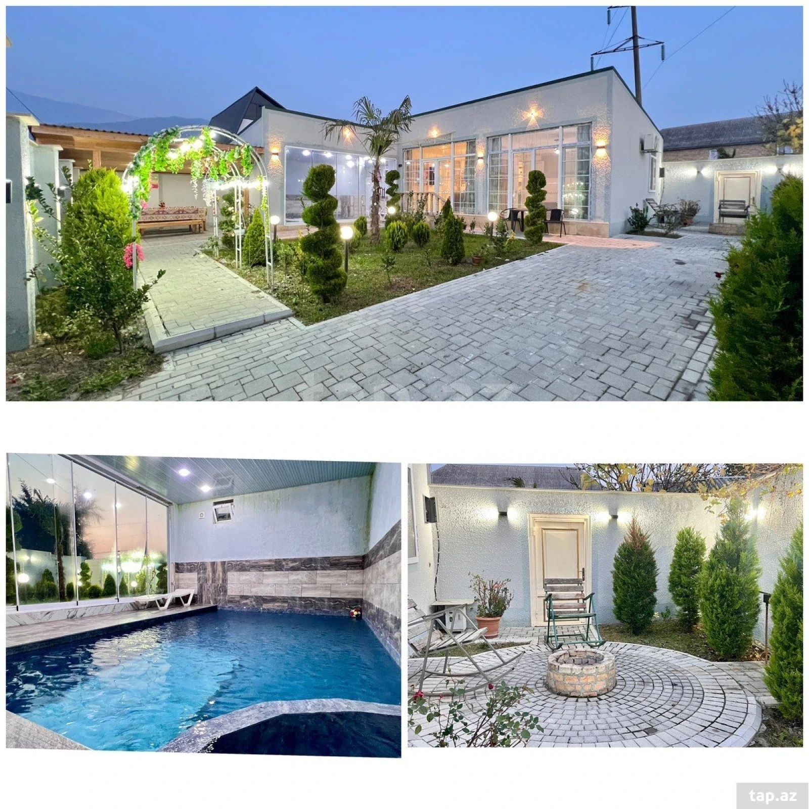 Kirayə verilir 3 otaqlı həyət evi