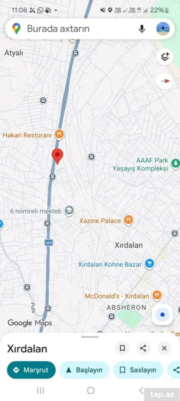 Satılır torpaq sahəsi