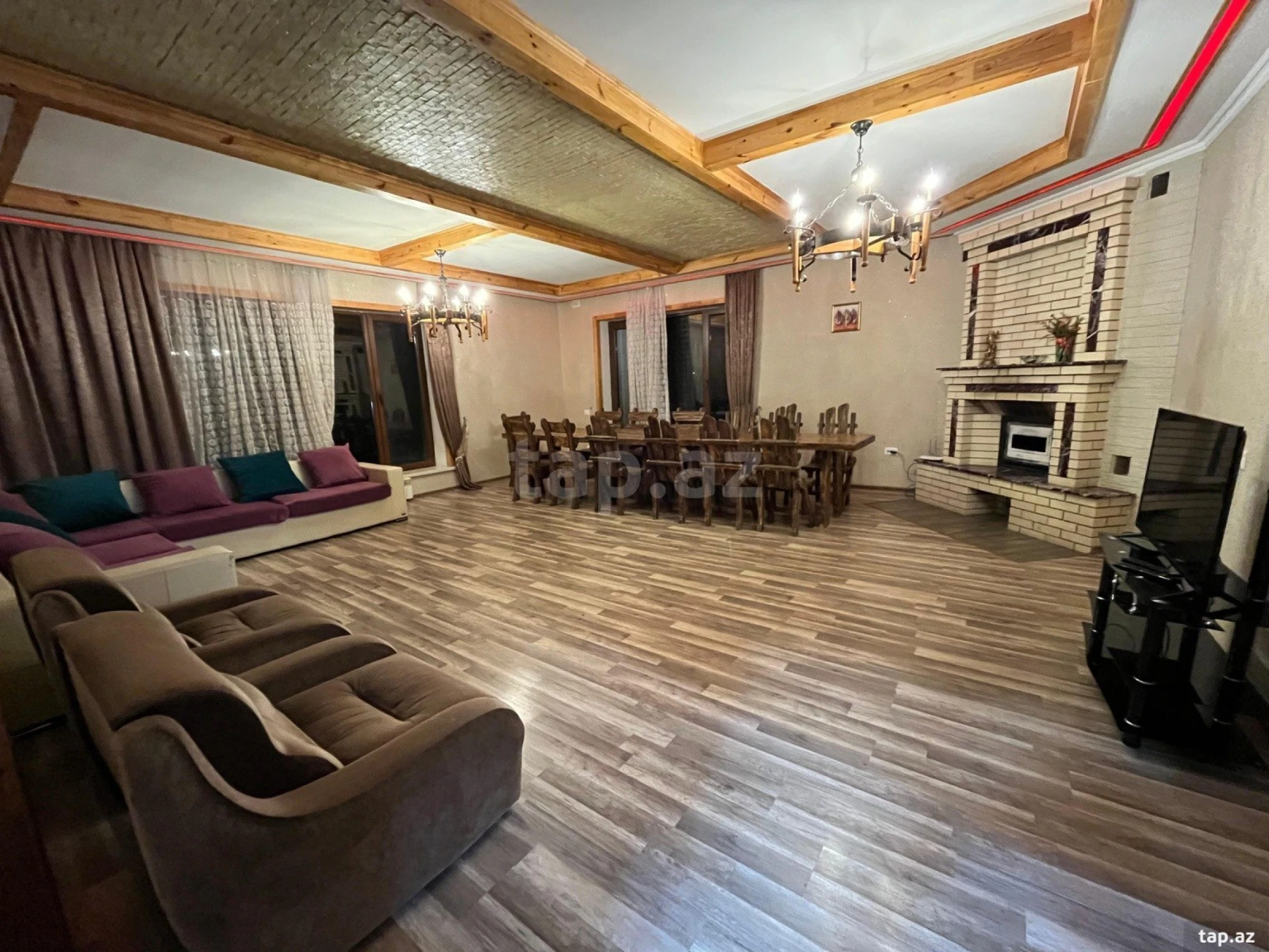 Kirayə verilir 6 otaqlı həyət evi