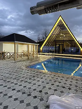 Kirayə verilir 4 otaqlı həyət evi — Qəbələ 4 otaq