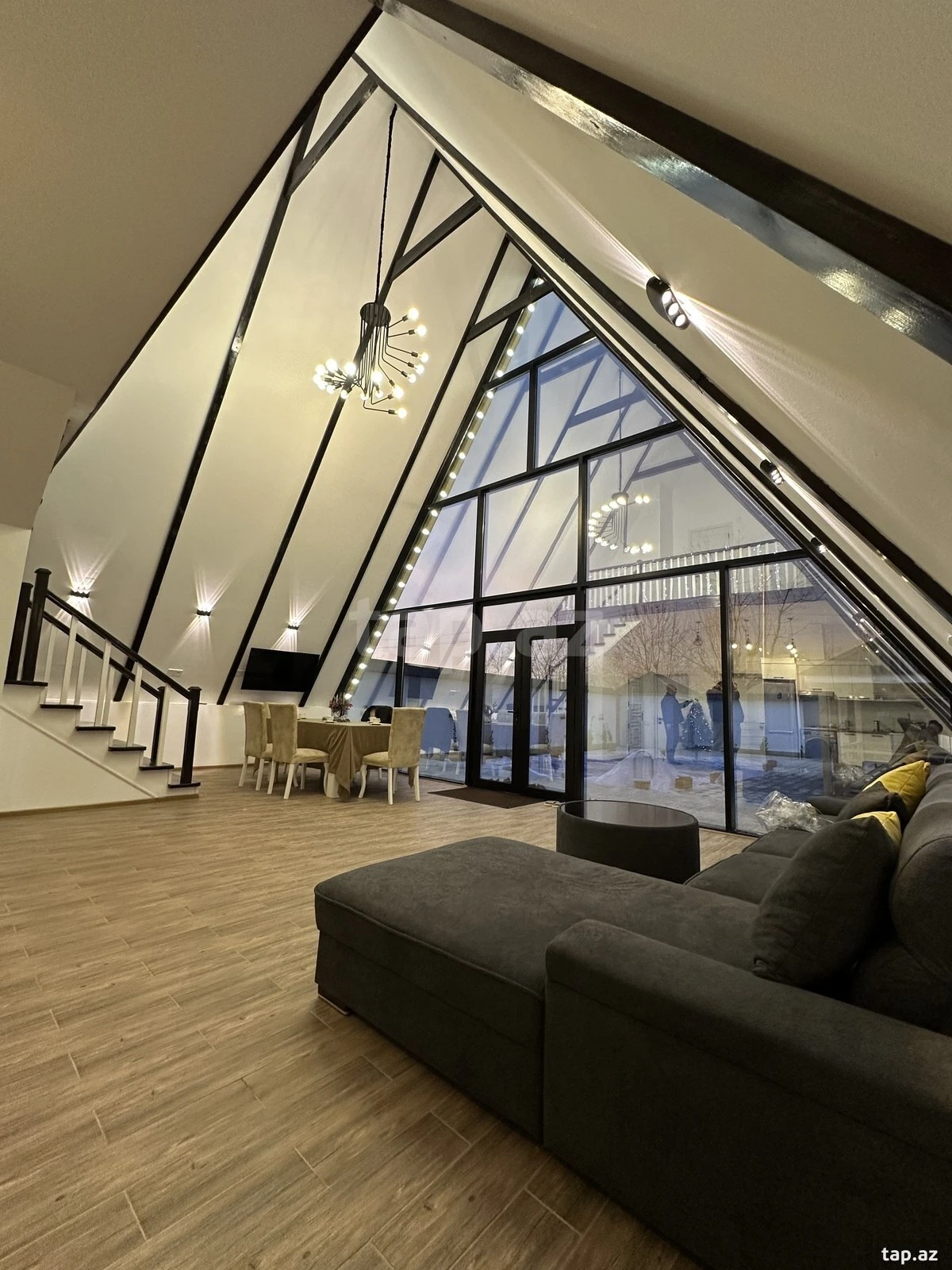 Kirayə verilir 4 otaqlı həyət evi