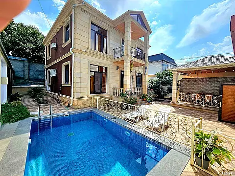 Kirayə verilir 5 otaqlı həyət evi — Qəbələ 5 otaq