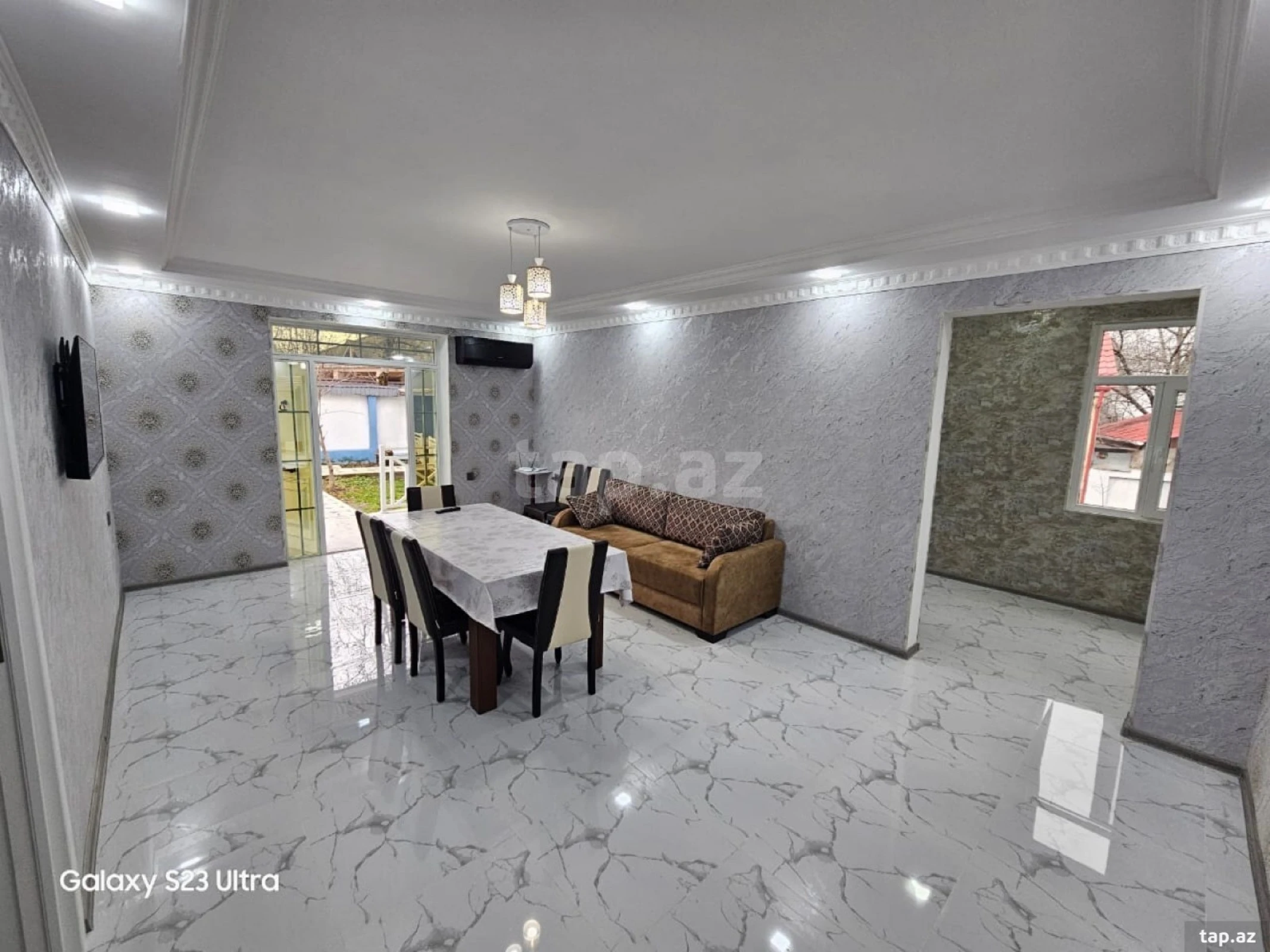 Kirayə verilir 3 otaqlı həyət evi