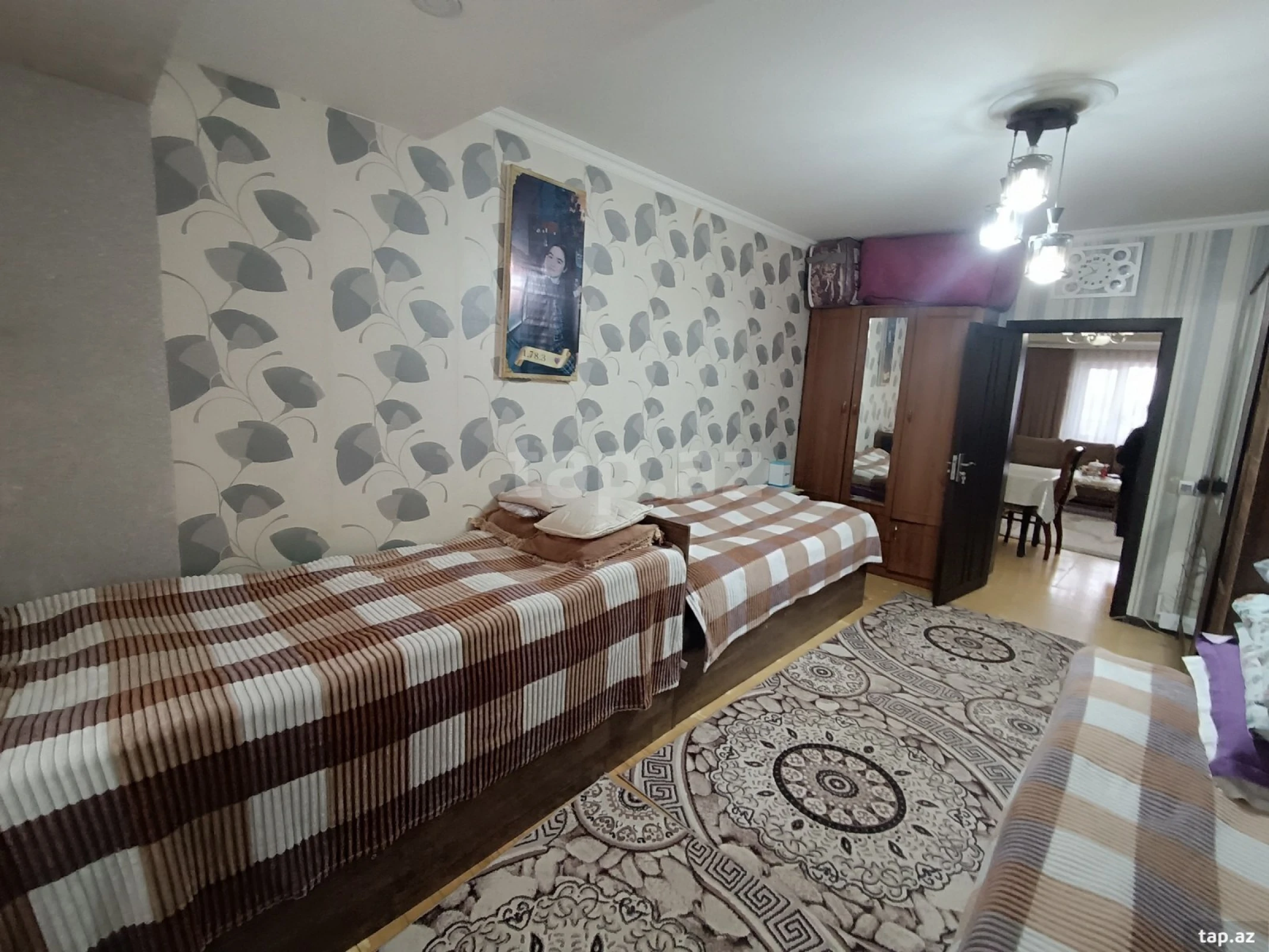 Satılır 2 otaqlı mənzil 58 m²