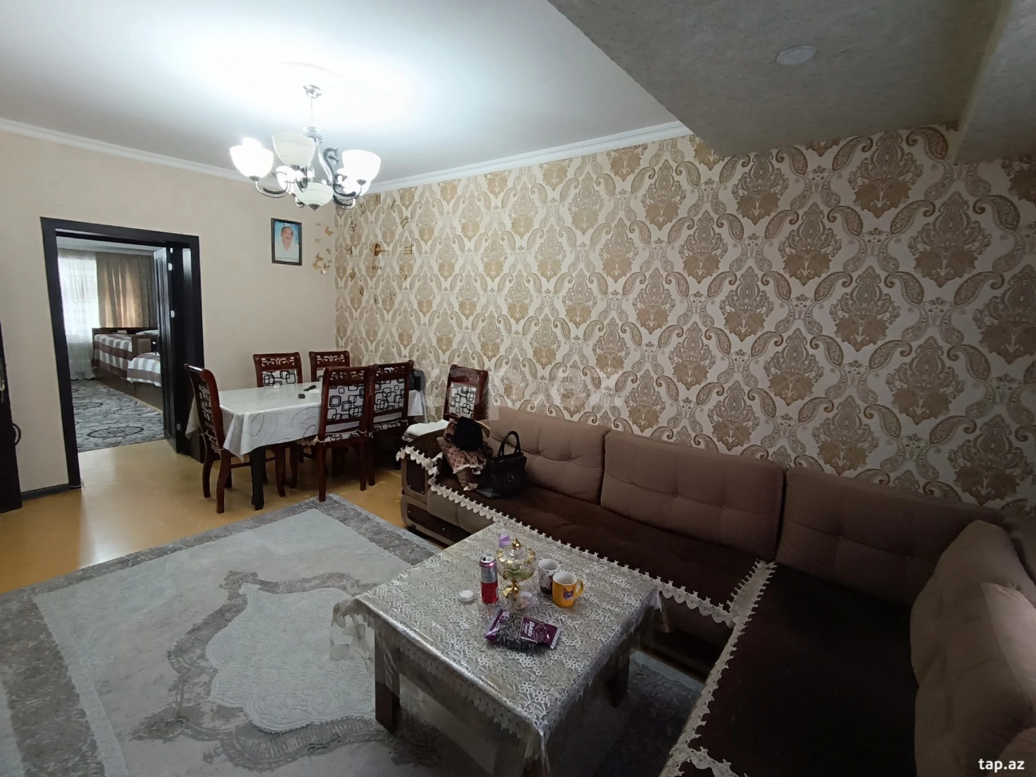 Satılır 2 otaqlı mənzil 58 m²