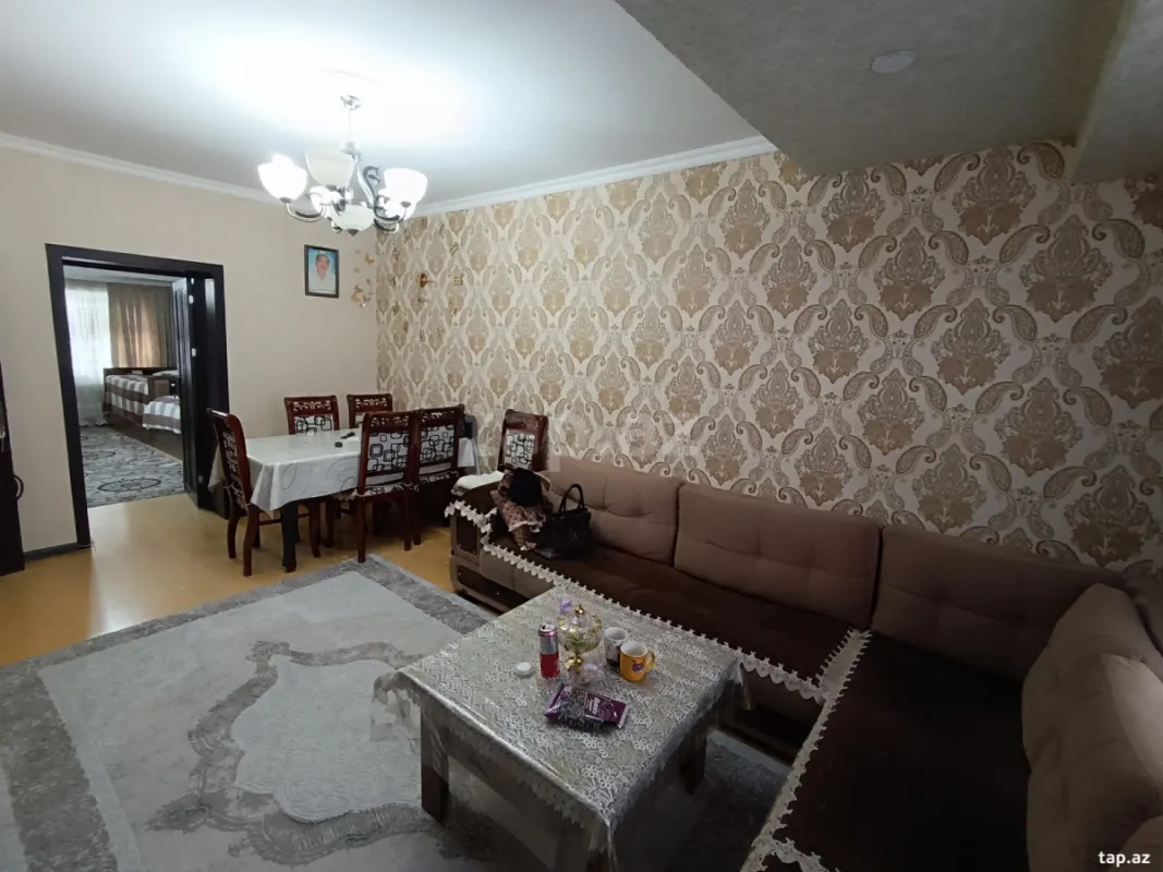 Satılır 2 otaqlı mənzil 58 m²