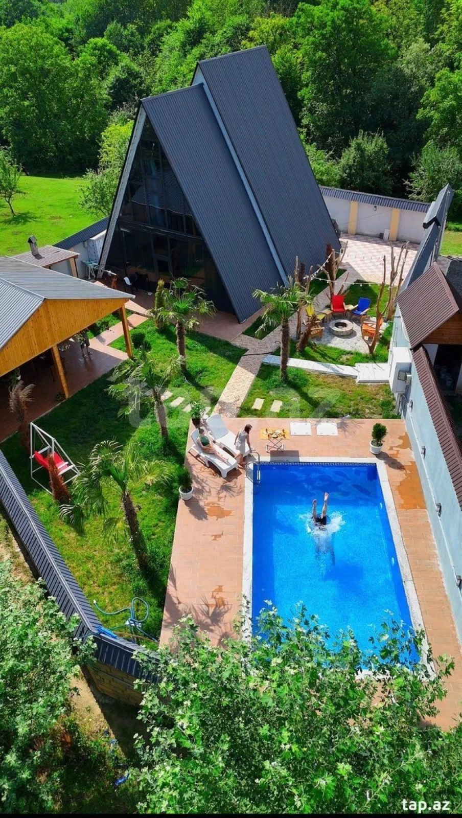 Kirayə verilir 4 otaqlı həyət evi