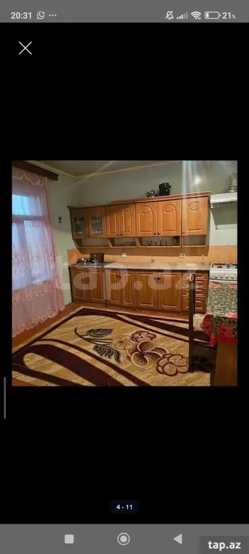 Kirayə verilir 3 otaqlı həyət evi