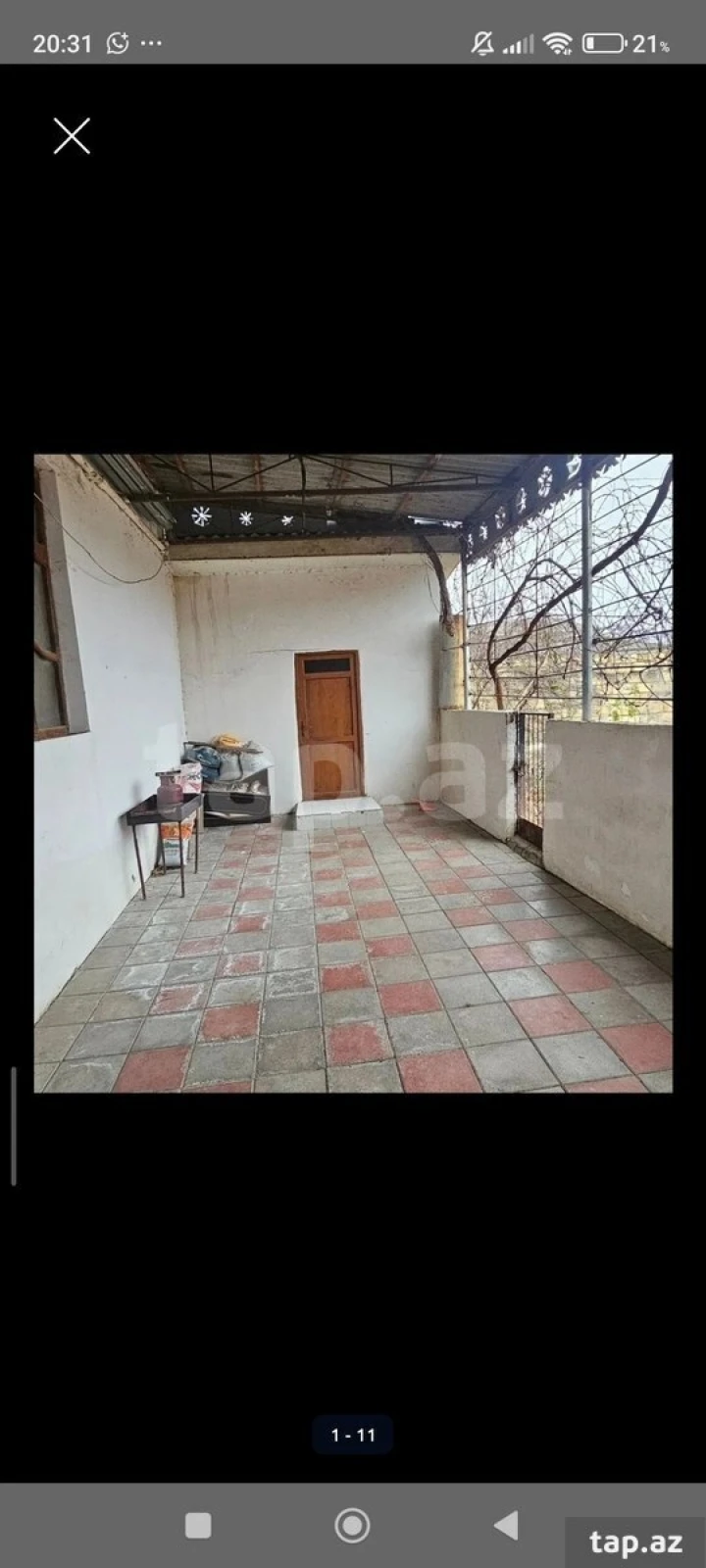 Kirayə verilir 3 otaqlı həyət evi