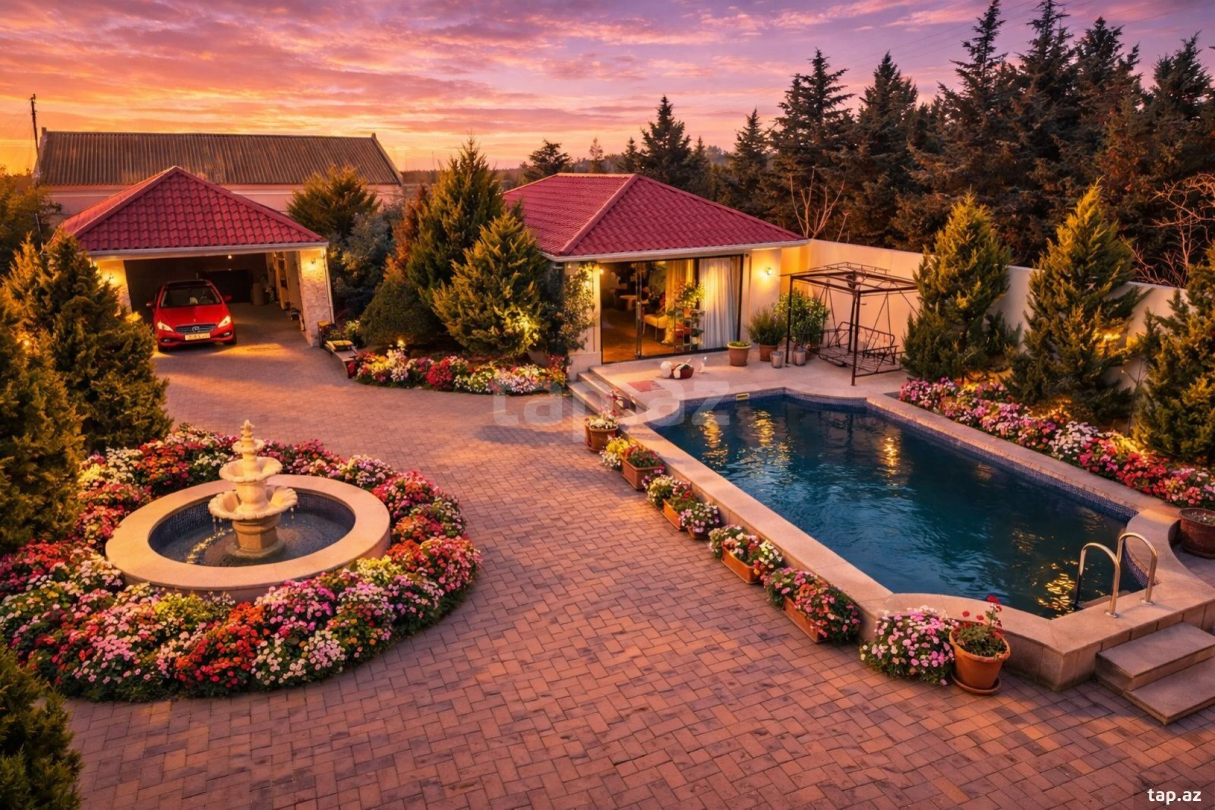 Satılır 5 otaqlı həyət evi 365 m²