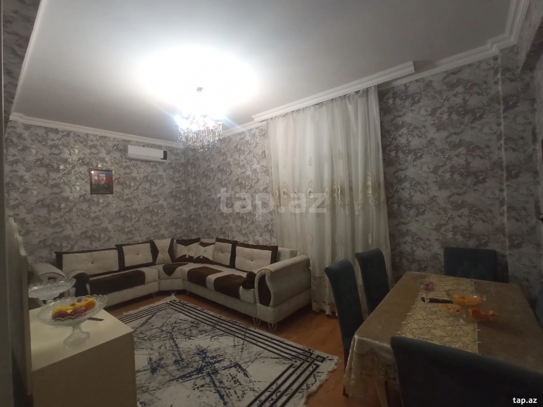 Satılır 2 otaqlı mənzil 60 m²
