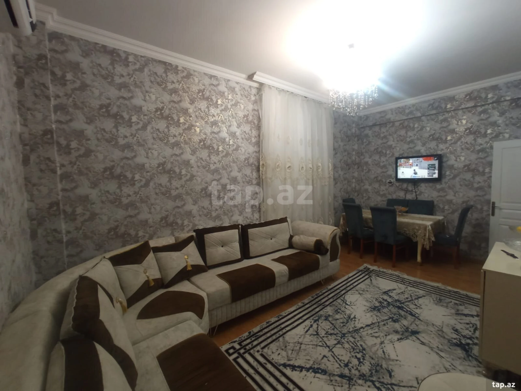 Satılır 2 otaqlı mənzil 60 m²