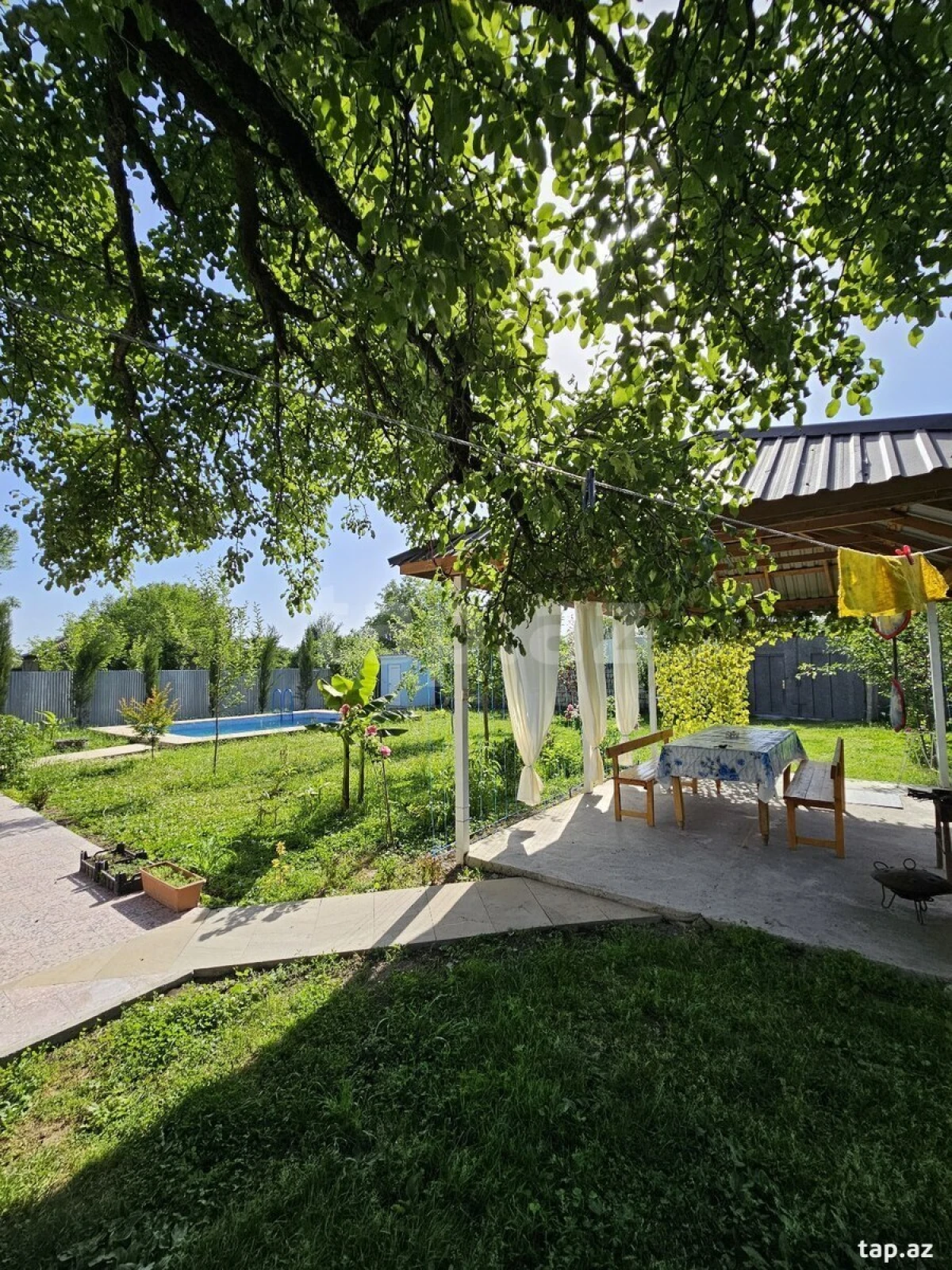 Kirayə verilir 4 otaqlı həyət evi