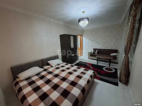 Kirayə verilir 1 otaqlı yeni tikili 40 m²