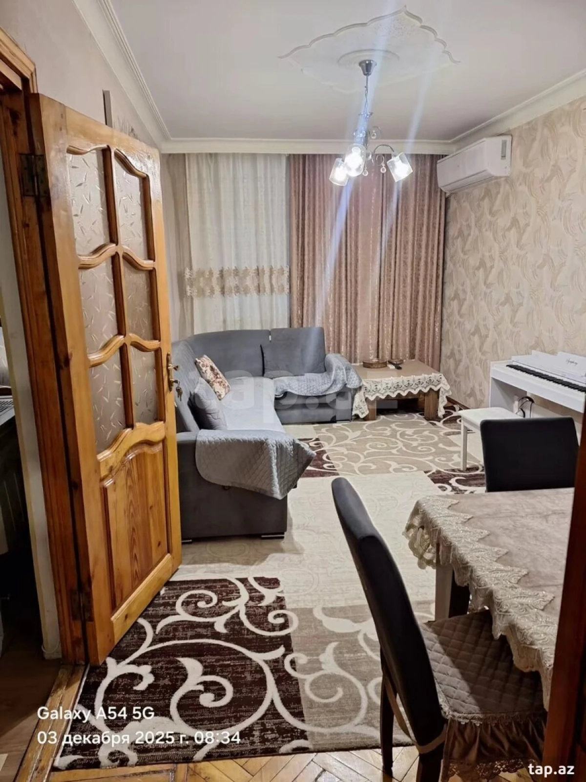 Satılır 2 otaqlı mənzil 55 m²