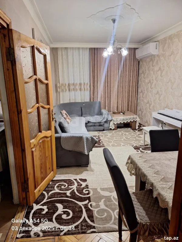 Satılır 2 otaqlı mənzil 55 m²