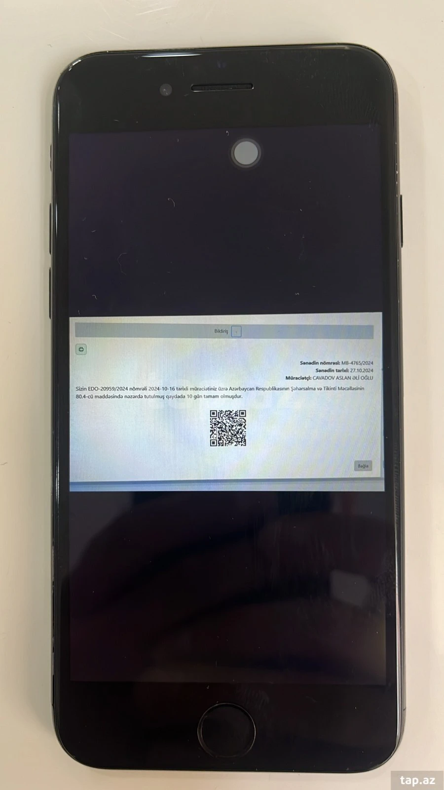 Satılır torpaq sahəsi