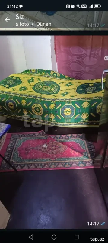 Kirayə verilir 1 otaqlı həyət evi 50 m²