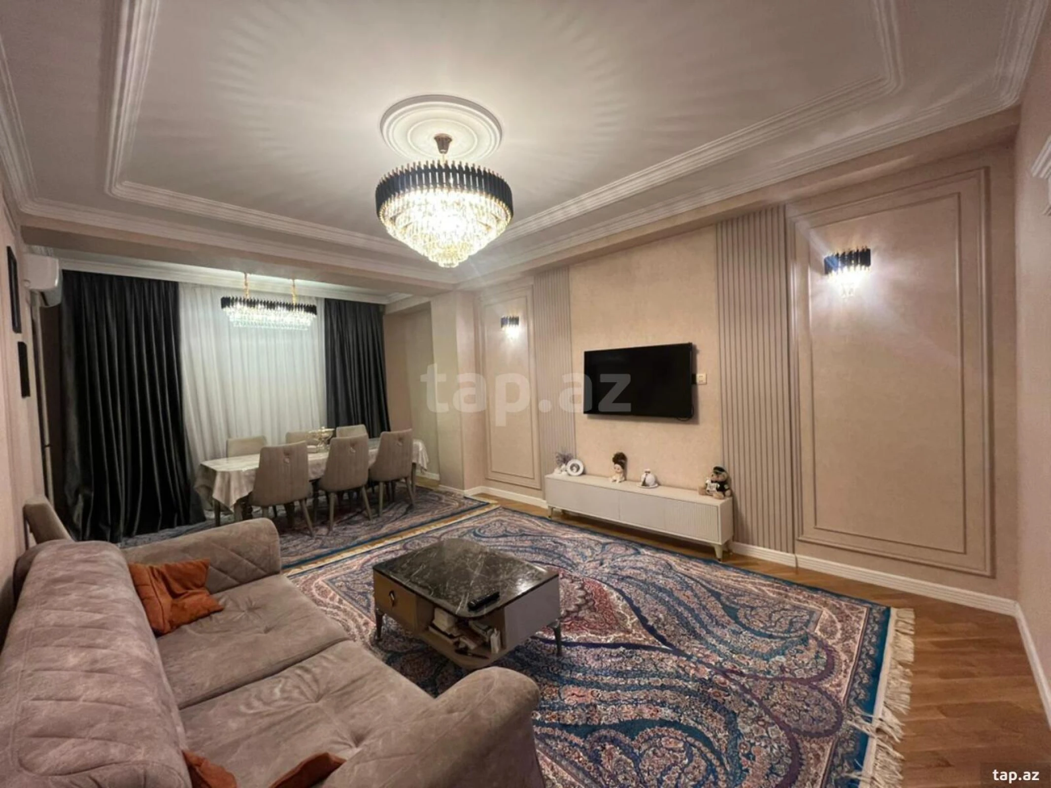 Kirayə verilir 3 otaqlı yeni tikili 125 m²