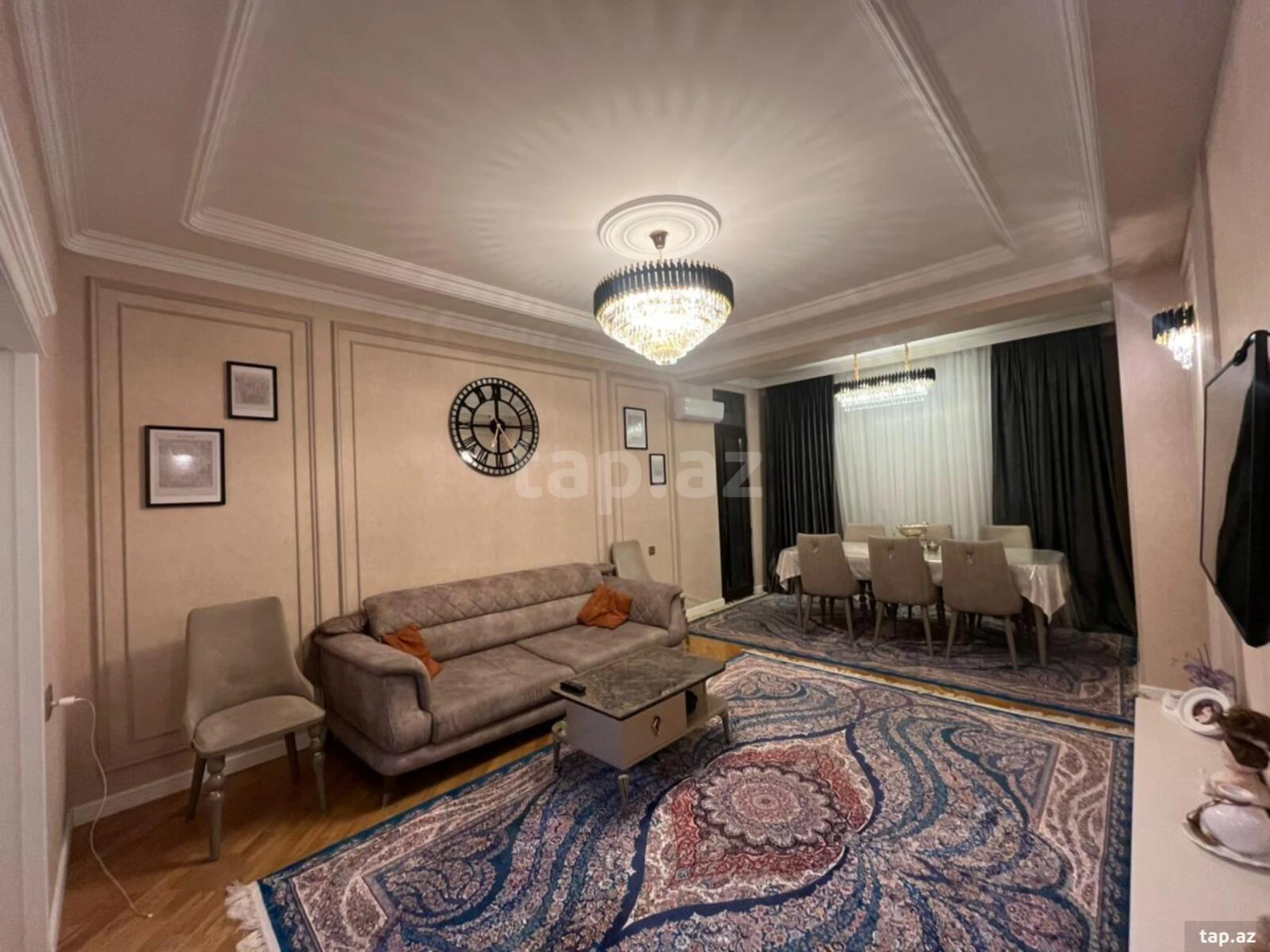 Kirayə verilir 3 otaqlı yeni tikili 125 m²