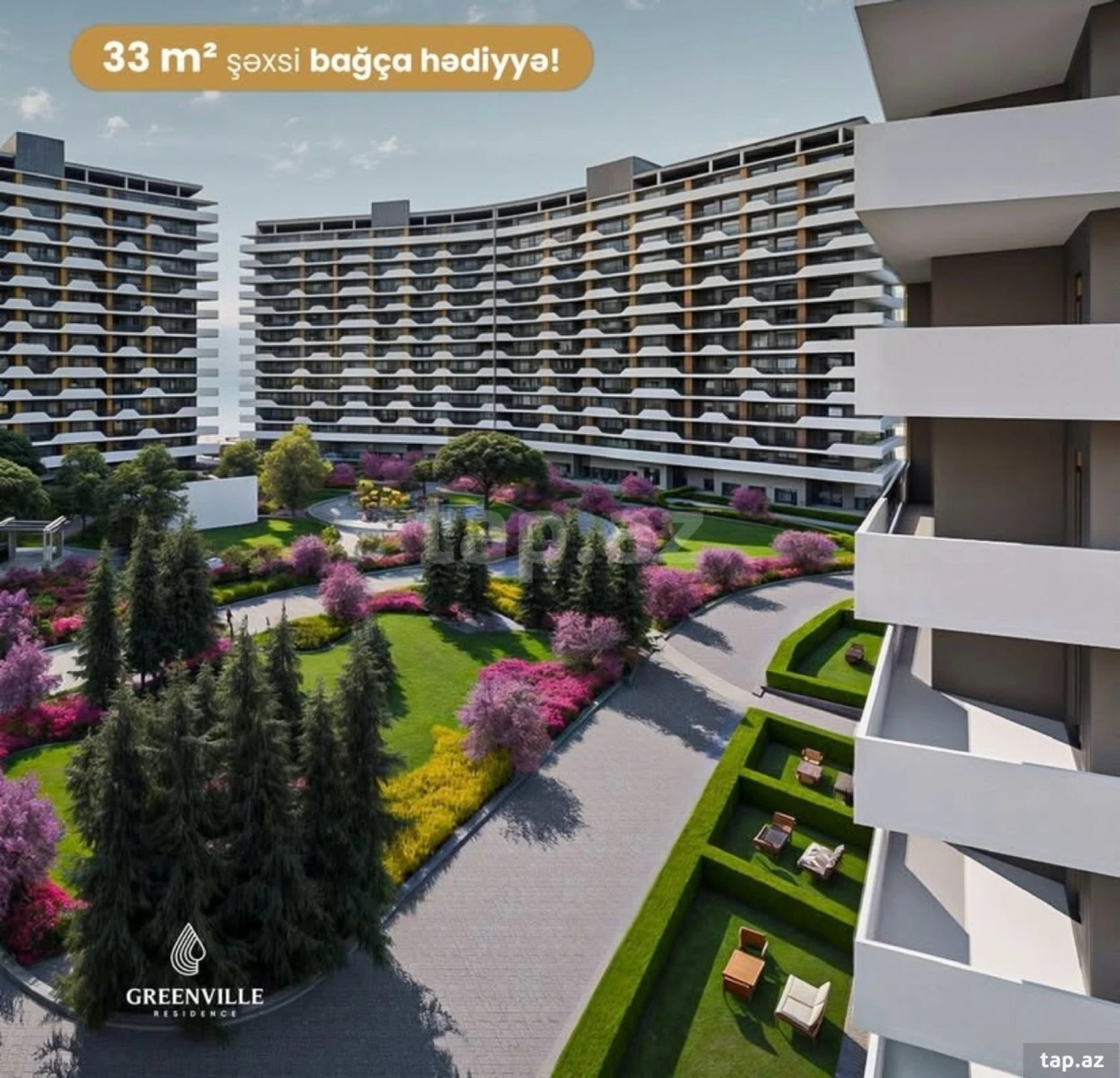 Satılır 2 otaqlı yeni tikili 79 m²