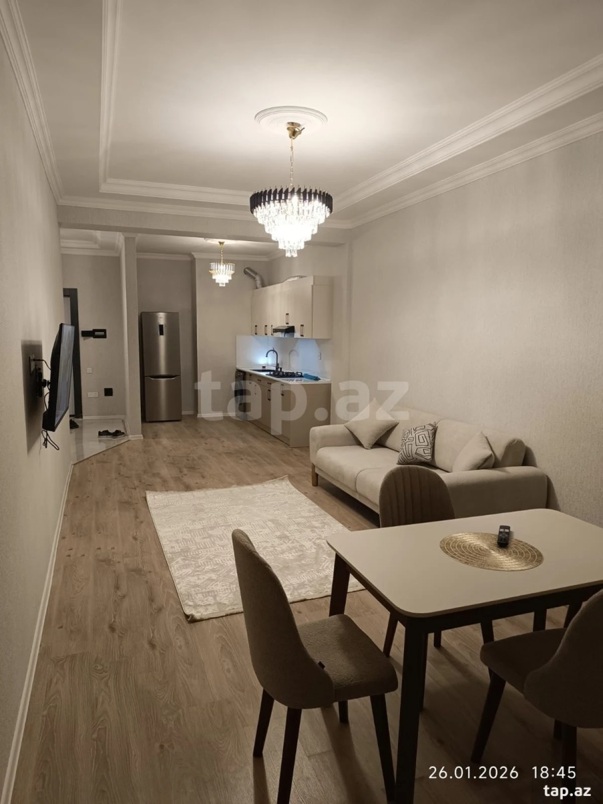 Kirayə verilir 2 otaqlı yeni tikili 72 m²