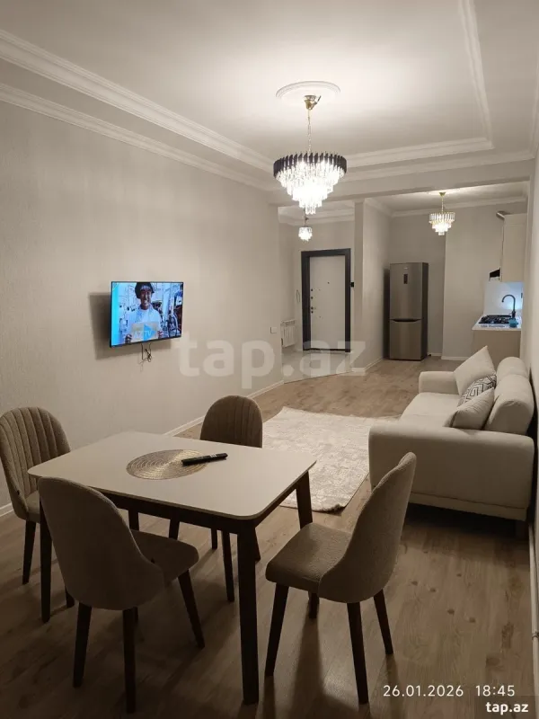 Kirayə verilir 2 otaqlı yeni tikili 72 m²