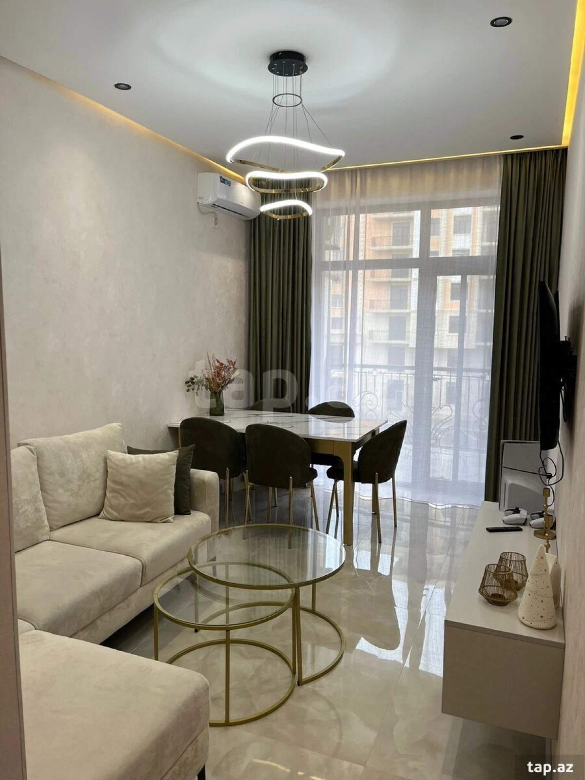 Kirayə verilir 2 otaqlı yeni tikili 52 m²