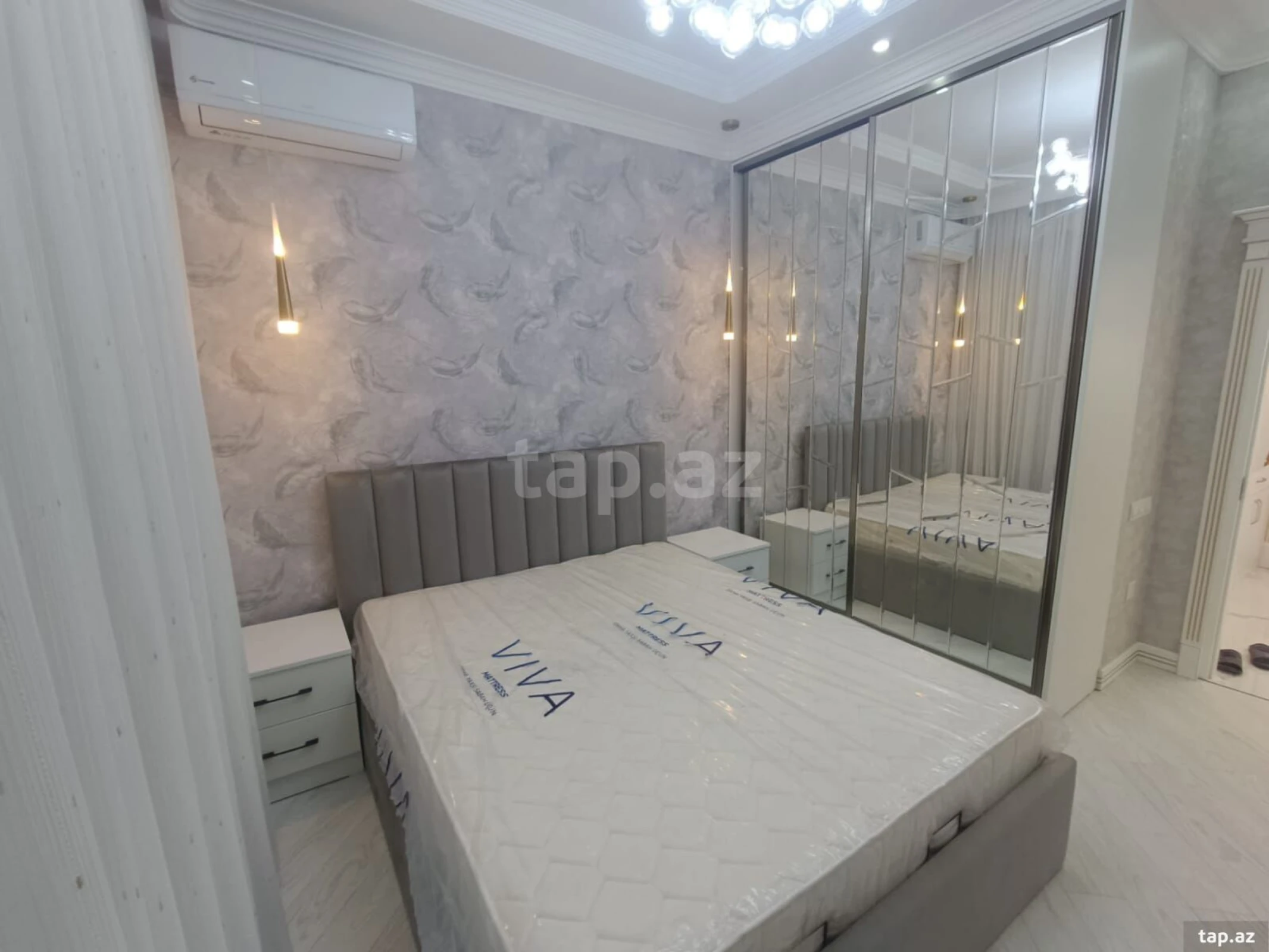 Kirayə verilir 2 otaqlı yeni tikili 60 m²