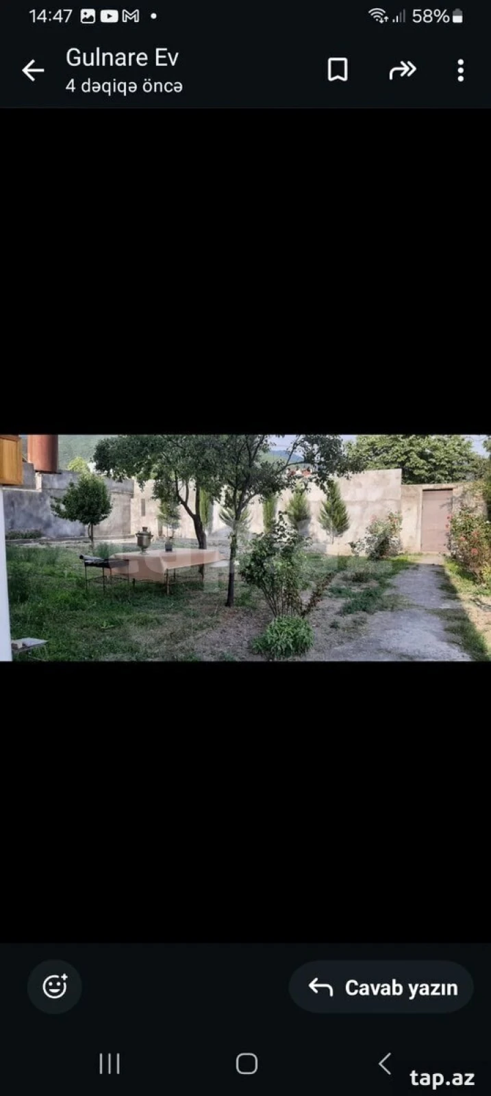 Kirayə verilir 4 otaqlı həyət evi 160 m²