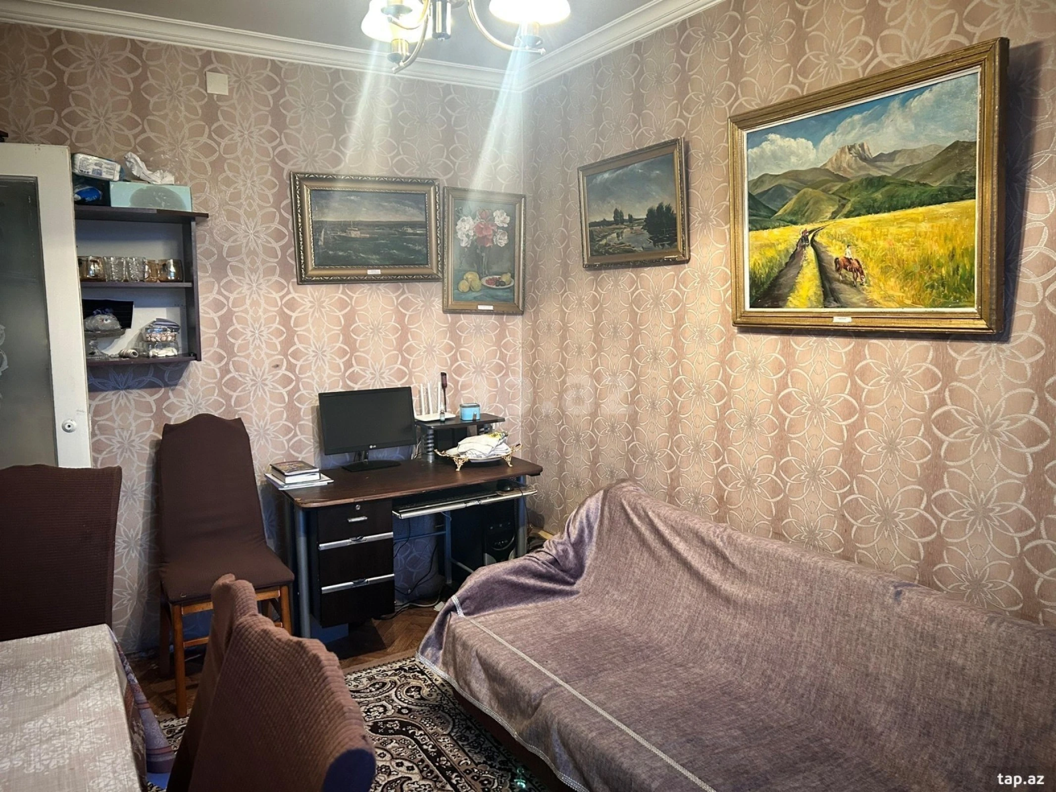 Satılır 4 otaqlı mənzil 80 m²