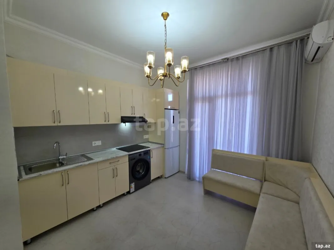 Kirayə verilir 1 otaqlı yeni tikili 45 m²