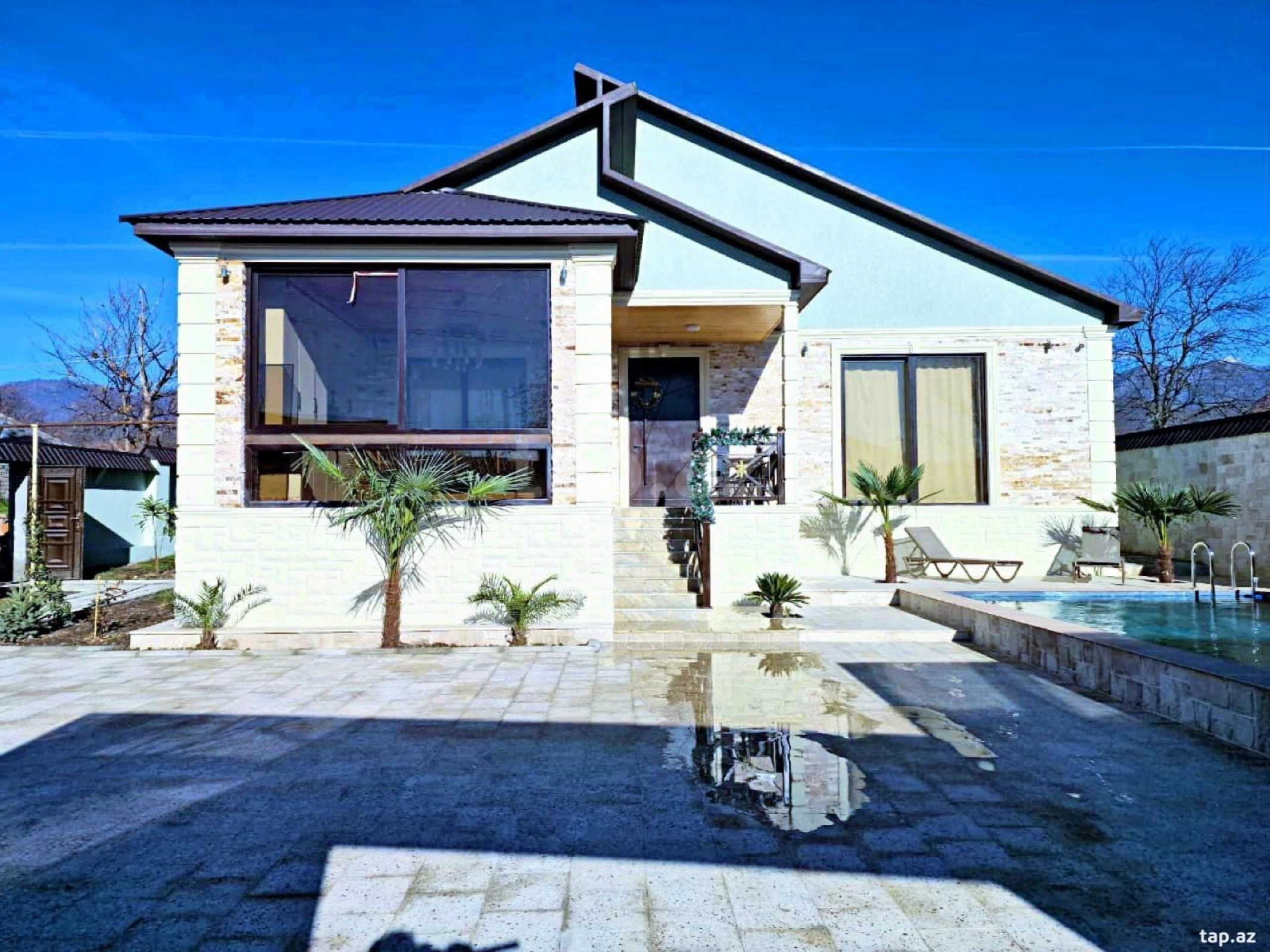 Kirayə verilir 3 otaqlı həyət evi